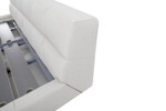 BUBBLE Upholstered Storage Bed in Almond Milk upholstery by Mobital