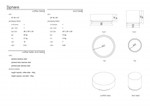 Sphere Table Collection technical specifications by Mobital