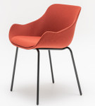 Baltic Classic Fabric Office Chair w/ Metal Base - BL4P1 by MDD Office Furniture