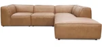 Form Dream Modular Leather Sectional Sofa - Sonoran Tan by Moe's Home Collection