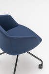 Ultra Conference Chair w/ 4-Star Metal Base w/ Castors UFP18K by MDD Office Furniture