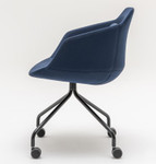 Ultra Conference Chair w/ 4-Star Metal Base w/ Castors UFP18K by MDD Office Furniture