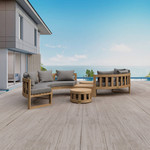 SET-813 Circular Modular Deep Seating by Anderson Teak lifestyle