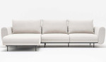 Lotus Modular Sofa w/ LHF Chaise Lounge - LTS06  by MDD Office Furniture