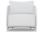 Kamari White Mist All-Weather Rope Club Chair with Cloud Cushion by Azzurro Living