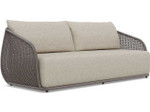 SORRENTO MOREL ROPE 3-SEATER SOFA + CASHEW CUSHION