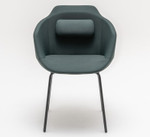 Ultra Chair w/ 4-Leg Metal Base - UFP16 by MDD Office Furniture
