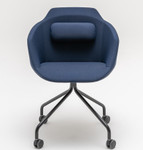 Ultra Conference Chair w/ 4-Star Metal Base w/ Castors UFP18K by MDD Office Furniture