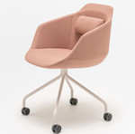 Ultra Conference Chair w/ 4-Star Metal Base w/ Castors UFP18K by MDD Office Furniture