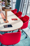 Ultra Conference Chair w/ 4-Star Metal Base w/ Castors UFP18K by MDD Office Furniture Lifestyle