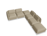 Linka Corner 6-Seater Sofa - LKS08L by MDD Office Furniture