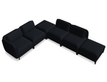 Linka Corner 6-Seater Sofa - LKS08L by MDD Office Furniture