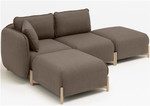 Linka 4-Seater Sofa Group 1 by MDD Office Furniture