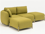Linka 4-Seater Sofa Group 1 by MDD Office Furniture