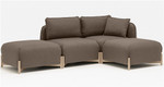 Linka 4-Seater Sofa Group 2 by MDD Office Furniture