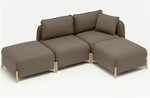 Linka 4-Seater Sofa Group 2 by MDD Office Furniture