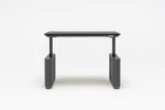 Ogi Drive Electric Sit-Stand Office Bench Desk w/ Felt Panels by MDD Office Furniture