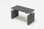 Ogi Drive Electric Sit-Stand Office Bench Desk w/ Felt Panels by MDD Office Furniture