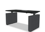 Ogi Drive 47" Electric Sit-Stand Office Bench Desk w/ Felt Panels - BODF52, BODF527 by MDD Office Furniture