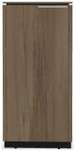 Status H45.9" Storage w/ Left Front Door- X36 in Dark Walnut by MDD Office Furniture