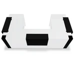 Tera 132" Reception Desk - TRA129 by MDD Office Furniture