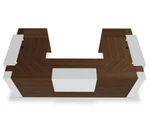 Tera 163" Reception Desk - TRA131 by MDD Office Furniture