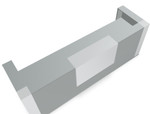 Tera 111" Straight Reception Desk TRA23 by MDD Office Furniture
