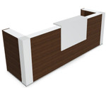 Tera 103" Straight Reception Desk - TRA22 by MDD Office Furniture