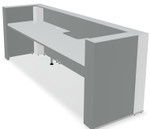 Tera 103" Straight Reception Desk TRA122 by MDD Office Furniture