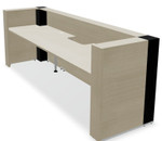 Tera 96" Straight Reception Desk TRA121 by MDD Office Furniture