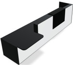 Tera 151" Straight Reception Desk w/ Right Countertop (ADA Compliant) TRA41l by MDD Office Furniture