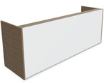 Tera 112" Straight Reception Desk TRA120 by MDD Office Furniture