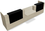 Tera 96" Straight Reception Desk w/ Countertop (ADA Compliant) TRA33 by MDD Office Furniture
