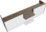 Tera 120" Straight Reception Desk w/ Countertop (ADA Compliant) TRA133 by MDD Office Furniture
