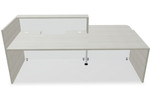 Tera 88" Straight Reception Desk w/ Right Countertop (ADA Compliant) TRA137L by MDD Office Furniture