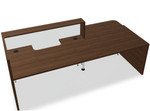 Tera 96" Straight Reception Desk w/ Right Countertop (ADA Compliant) TRA138L