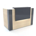 Tera 64" Straight Reception Desk - TRA42 by MDD Office Furniture