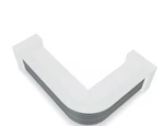 Valde 138" x 99" Corner Reception Desk - LAV152L by MDD Office Furniture
