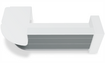 Valde 146" x 84" Corner Reception Desk w/ Right Countertop (ADA Compliant) - LAV129L by MDD Office Furniture