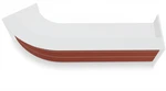 Valde LAV83L Curved Reception Desk 146" x 50" by MDD Office Furniture