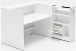 Reception Desk Cargo Pedestal Right - LAC10P by MDD Office Furniture