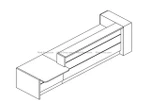 Valde Reception Desk models LAV46L by MDD Office Furniture