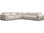 Boone 5-PC Sectional Sofa - Studio Taupe by Mobital