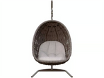 Maui Hanging Chair w/ Stand + Fawn Cushion by Azzurro Living