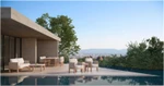 Biscayne Teak 3-Seater Sofa + Champagne Cushion Collection by Azzurro Living Lifestyle