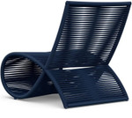 Wave Club Chair (Qty 2) - Midnight Blue by Azzurro Living