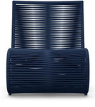 Wave Club Chair (Qty 2) - Midnight Blue by Azzurro Living