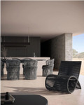 Wave Club Chair (Qty 2) - Pebble by Azzurro Living Lifestyle