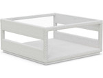 Cyprus Coffee Table Table + Glass Top by Azzurro Living