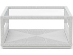 Cyprus Coffee Table Table + Glass Top by Azzurro Living
